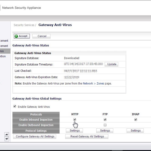 Sonicwall UI